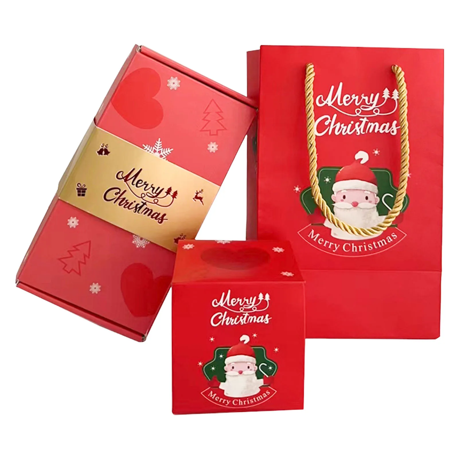 Merry Christmas Surprising Boxes Interesting Cards Explosion Surprise Gift Box for Family Friend Neighbor Gift