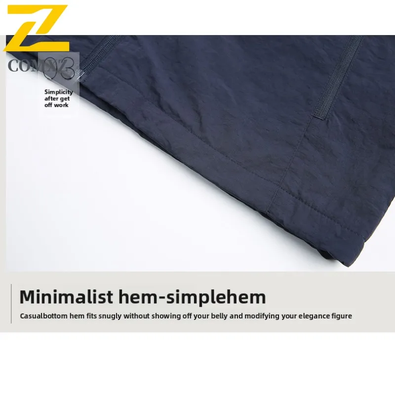 COMXZ 2025 Mens Fleece Lined Winter Coat Thickened Warm Jacket Middle Age Dad Outerwear Plus Size Casual Padded Parka