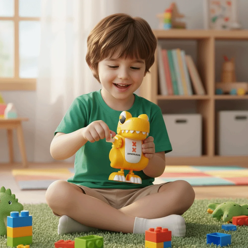 Walking Toy Simulation Dinosaur Toy Clockwork Mechanism Simulation Design Puzzle Toys Wind-Up Function Wind-Up Toy