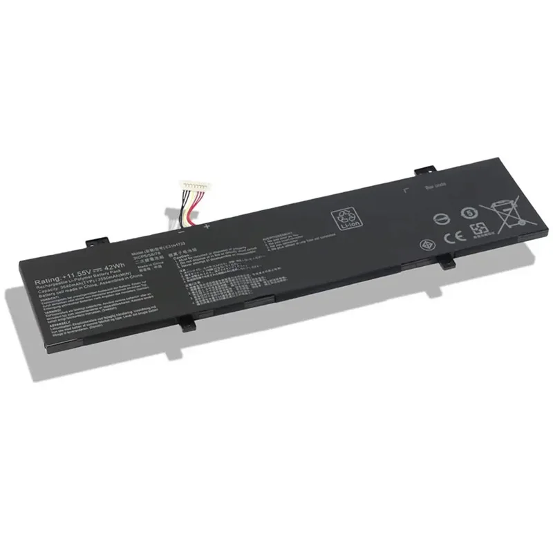 JGTM C31N1733 11.55V 42Wh Laptop battery For ASUS VivoBook Flip 14 TP412U TP412UA TP412FA TP412UA-IH31T TP412UA-EC059T