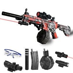 Gel Ball  Electric Splatter Ball Gun Automatic Airsoft Pistol for Adults Outdoor Toy for Kid Outdoor Shooting Game Gifts