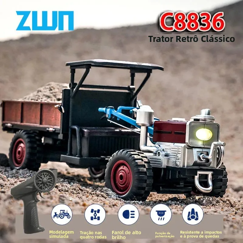 jjrc-c8836-auto-rc-24g-4wd-modello-di-trattore-classico-retro-telecomandato-giocattolo-elettrico-per-bambini