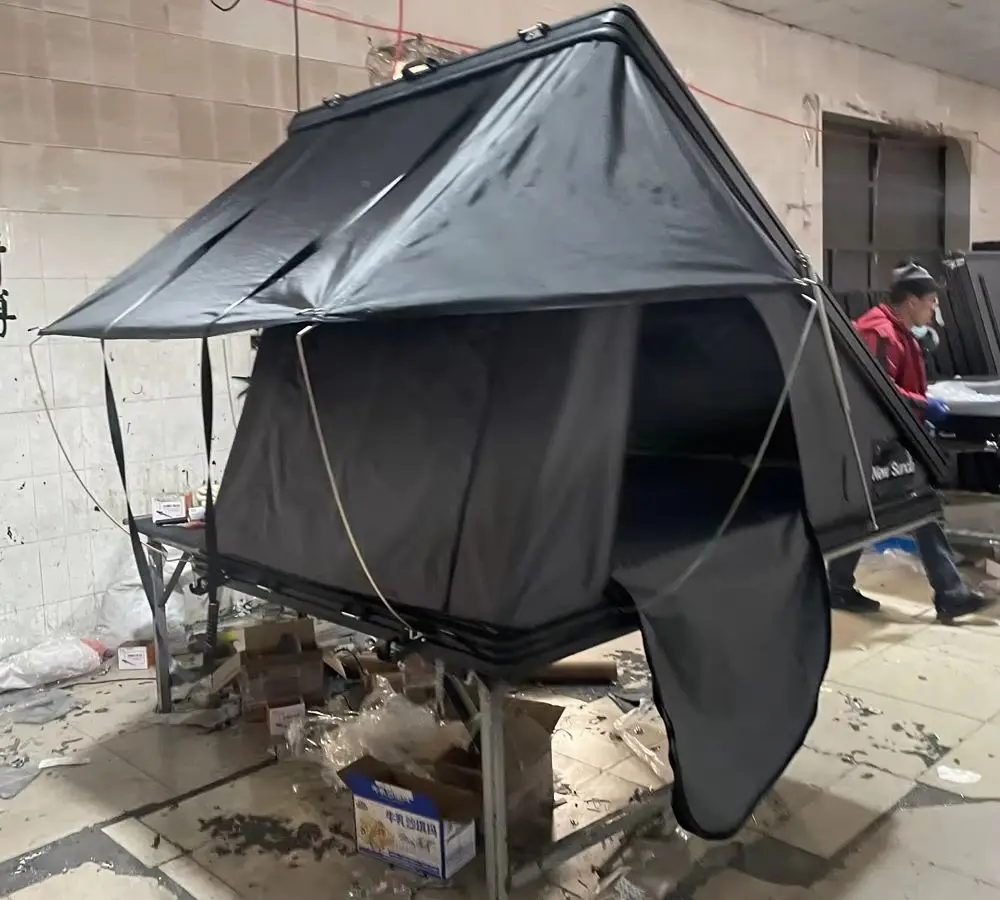 

Aluminum Offroad Triangle Hydraulic Car Folding Camping Automatic Insulated Roof Top Trailer Rooftop Tent for Australia