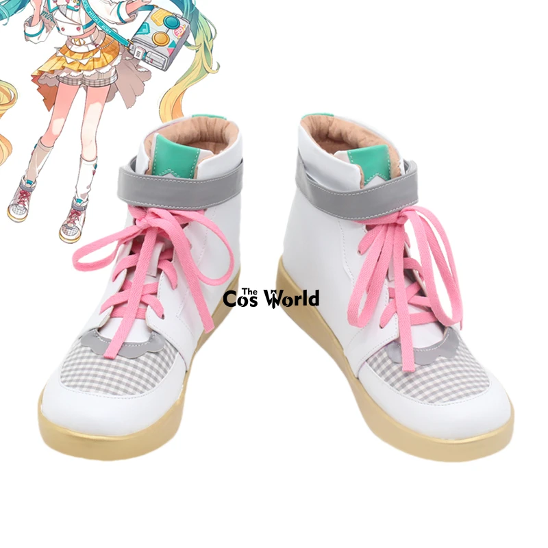 

2024 Magical Mirai Miku Anime Customize Cosplay Shoes Boots