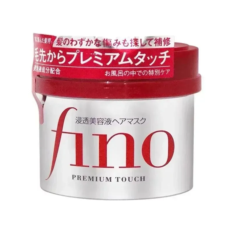 Fino Shampoo Conditioner 550ml Hair Mask Oil Control and Glowing Soft Improves Frizzy and Damaged Hair Shampoo Profissional
