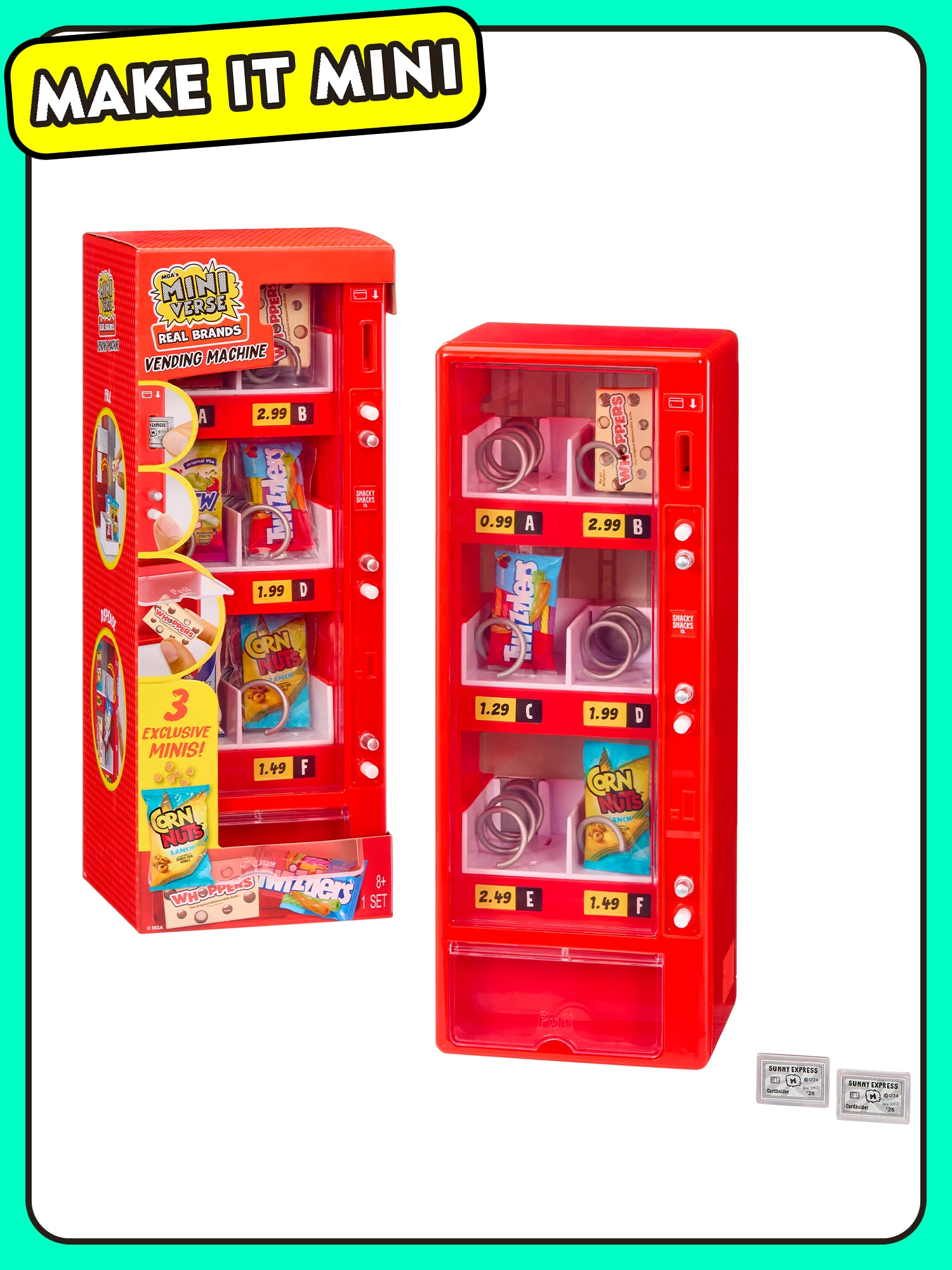 MINI VERSE REAL BRANDS Vending - Vending Game review and price