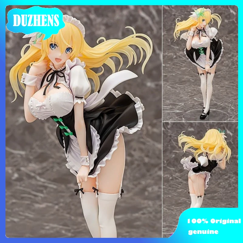 

100% Original:Anime Fairy Queen Elaine apron dress 1/7 PVC Action Figure Anime Figure Model Toys Figure Collection Doll Gift