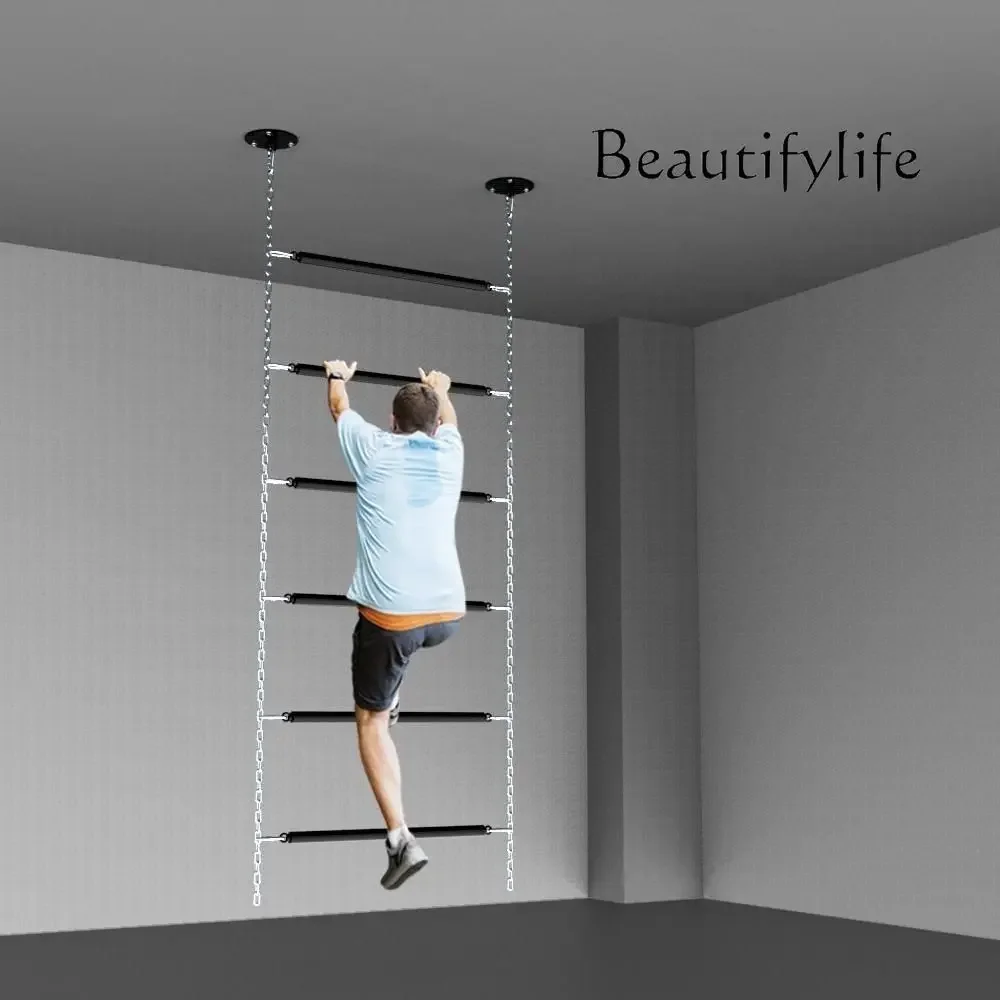 

I Потолочная мягкая лестница, домашняя стойка для тренировок по скалолазанию, стойка для ребер, подтягивающая дорожка, альпинистская стойка