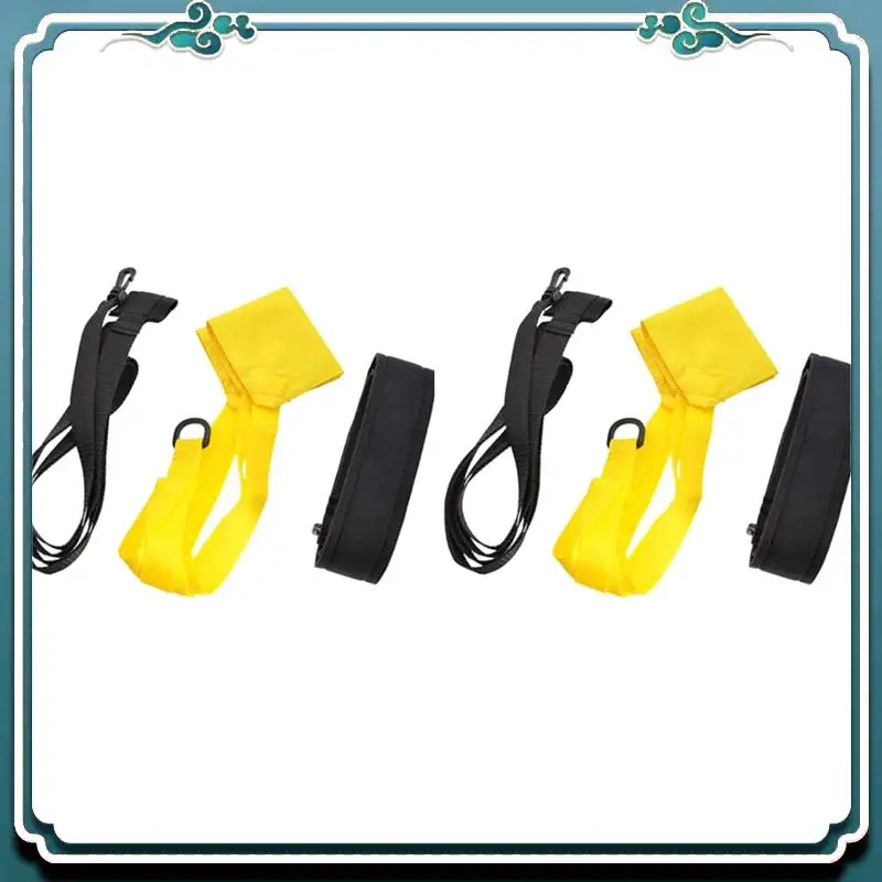 A65G-2X معدات تدريب السباحة المظلة قابل للتعديل أحزمة تدريب السباحة المقاومة للماء مع المظلة المقاومة، B