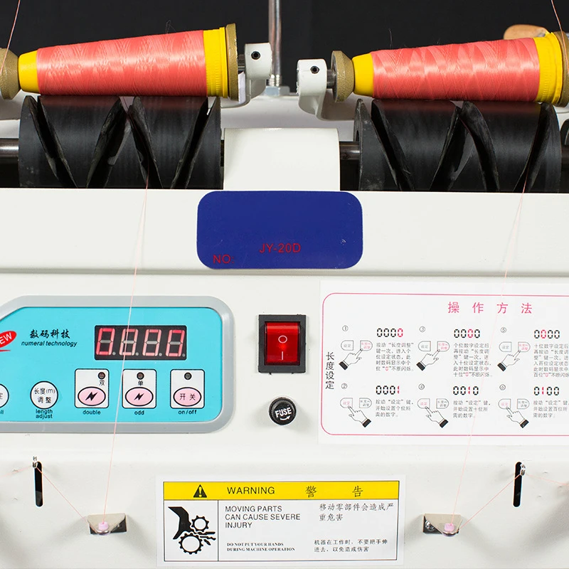 Imagem -04 - Máquina de Divisão de Rosca Automática do Computador Enrolamento de Rosca Especial Vestuário de Fábrica de Bordados
