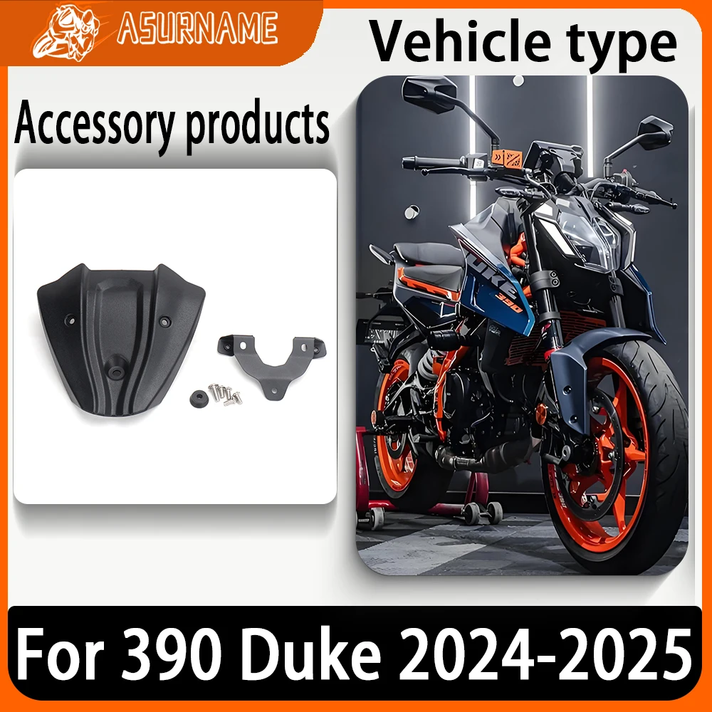 

For 390Duke 390 Duke 390DUKE 390 DUKE 2024- Motorcycle Sport Windshield Windscreens Wind Deflectors Viser Visor Black