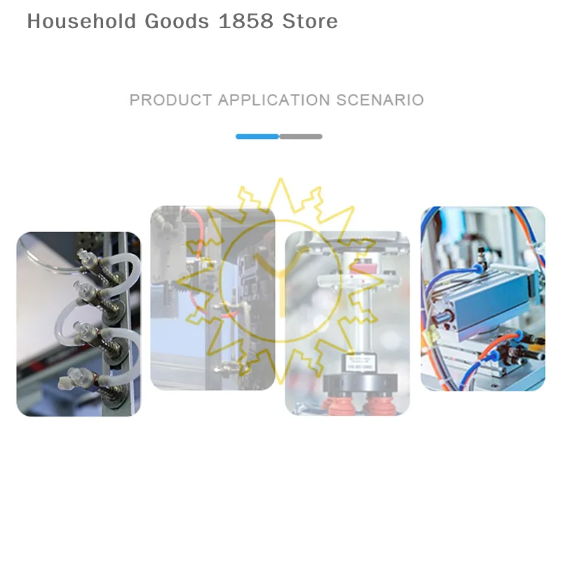 Manipulator Vacuum Chuck PFOG-20S/25S/30S/35S/40S Series Suction Cups Anti-slip Nozzle Silicone Antiskid Pneumatic