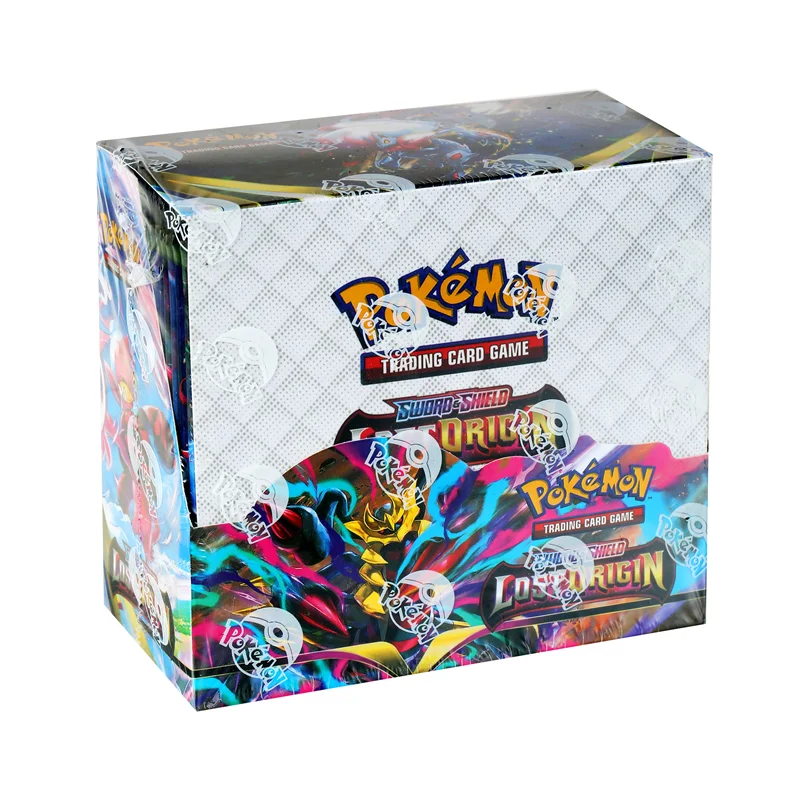 324/360Pcs/Set Pokemon Card Lost Origin MEGA EVOLUTION TEAM UP SUN MOON Surging Sparks English Booster Battle Transaction Card