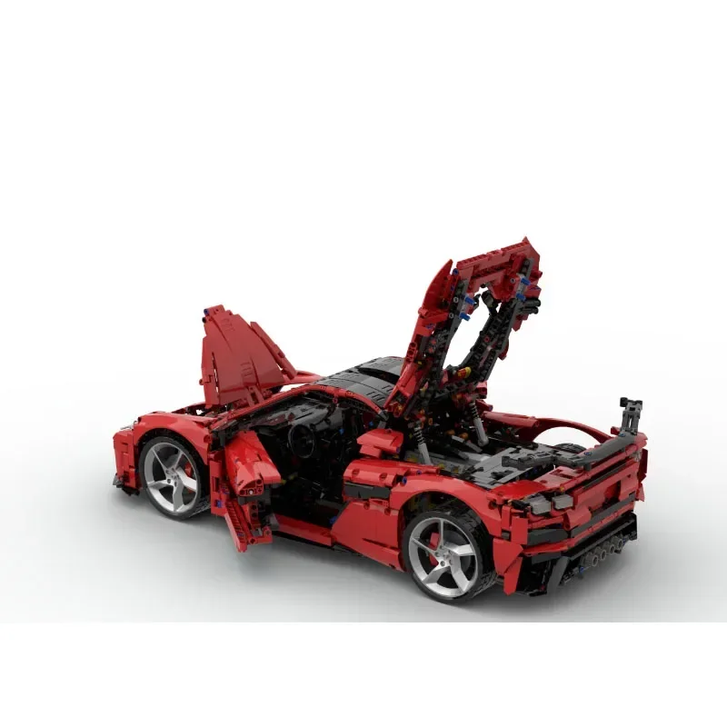 

MOC-175389 Новый культовый C8 Z06 спортивный суперкар гоночный блок модель 3508 деталей MOC креативная детская игрушка на день рождения для мальчиков в подарок