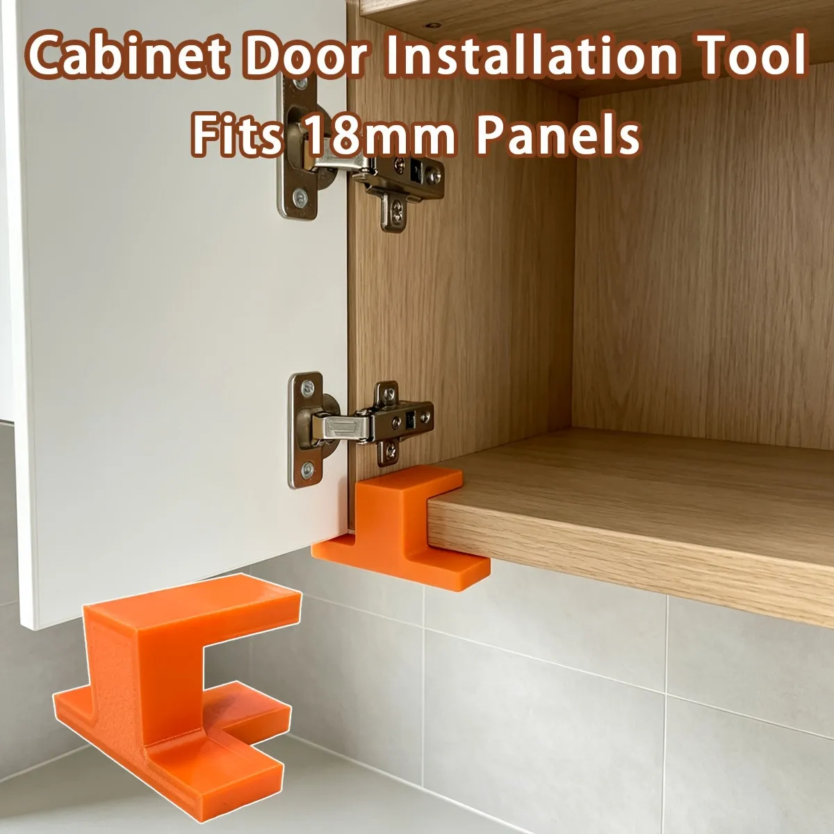 1/2/4Pcs Cabinet Door Installation Jig Adjustable Woodworking Positioning Clamp T Bracket for Wardrobe Assembly
