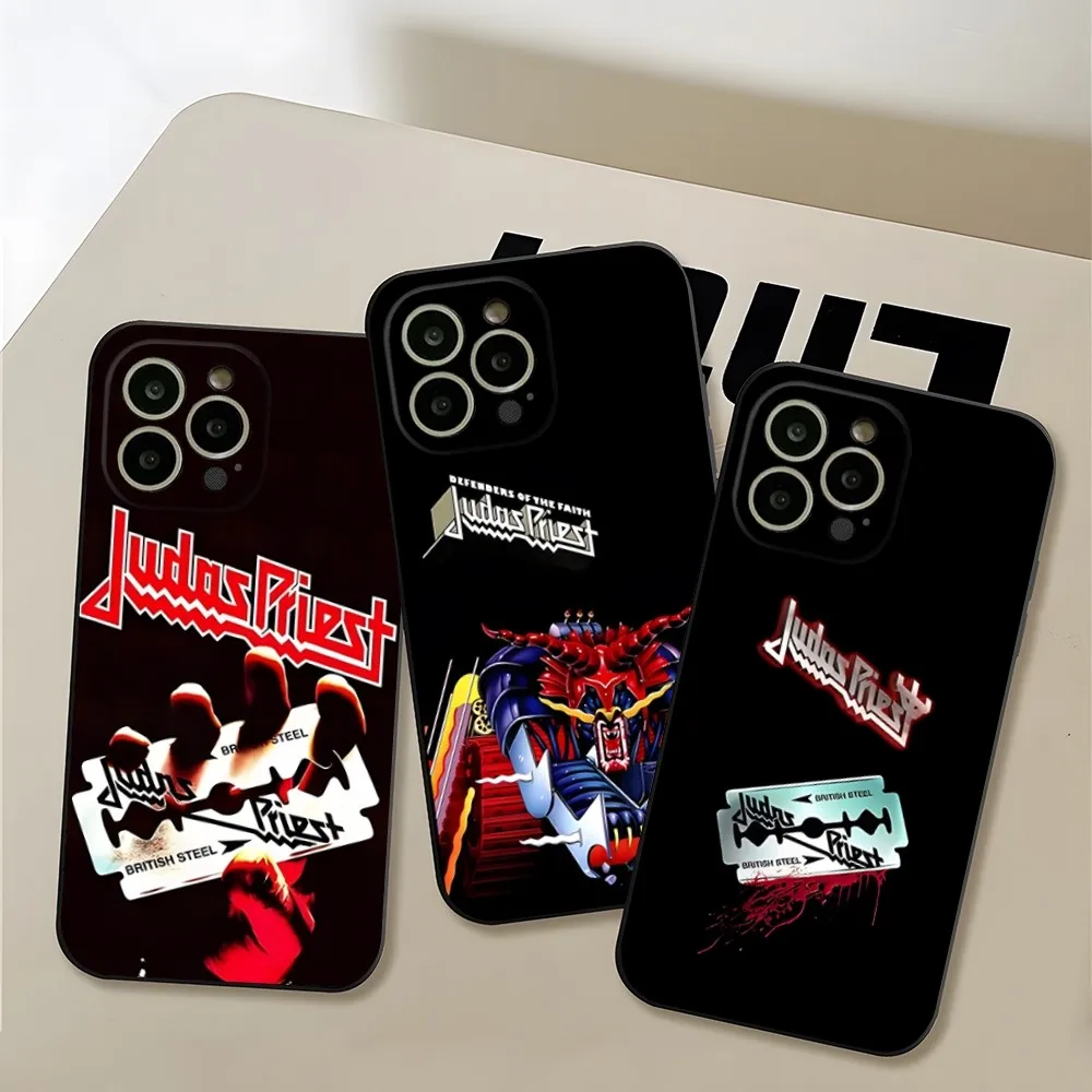 

Rock Band Judas Priest Phone Case luxury Design for iphone 15 Pro 14 Pro Max 12 Mini 11 13 Xr X Xs 6s 7 8 Plus Back Cover