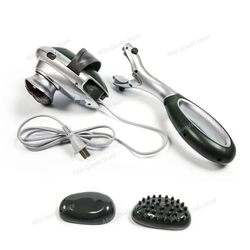 Heated Infrared Handheld Vibration Massage Hammer Massage Stick Neck Back Waist Cervical Muscle Relax Tool