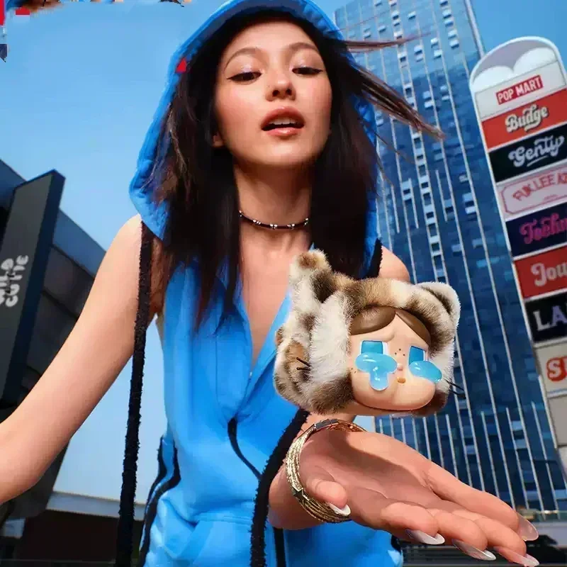 POP MART CRYBABY wild but cutie Series Vinyl Plush Pendant Blind Box Action Figure Guess Bag Ornament Figurines Dolls Model Gift