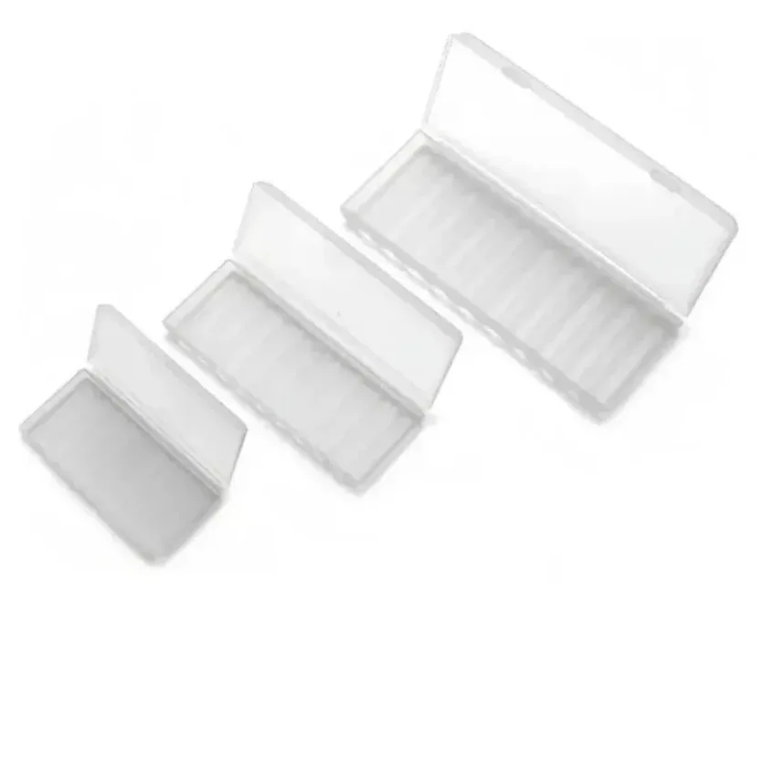 Plastic Wave Cable Organizer Box Charger Wire Holder Cord Storage Management Case Portable For Travel Home Office Desktop Desk