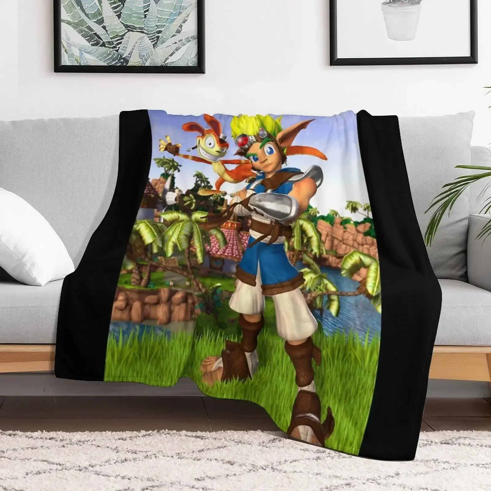 

Jak and Daxter: The Precursor Legacy 2 Throw Blanket for winter Warm Blankets For Sofas decorative Blankets