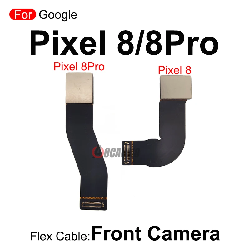 For Google Pixel 8 / 8 Pro Facing Camera And Rear Back Main Wide Camera Module Flex Cable Repair Replacement Parts