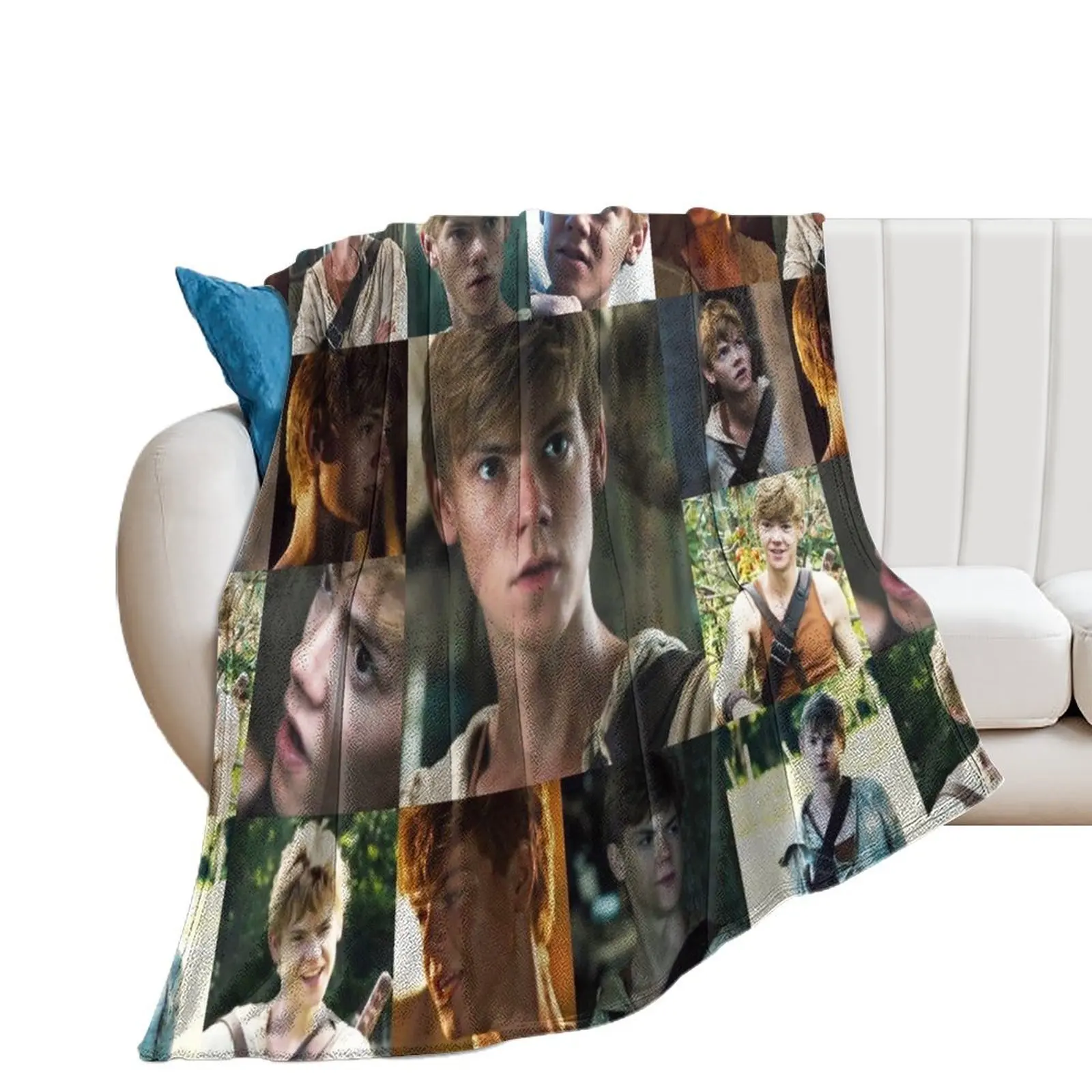 

the maze runner newt blanket Throw Blanket heavy to sleep Camping Furry Blankets
