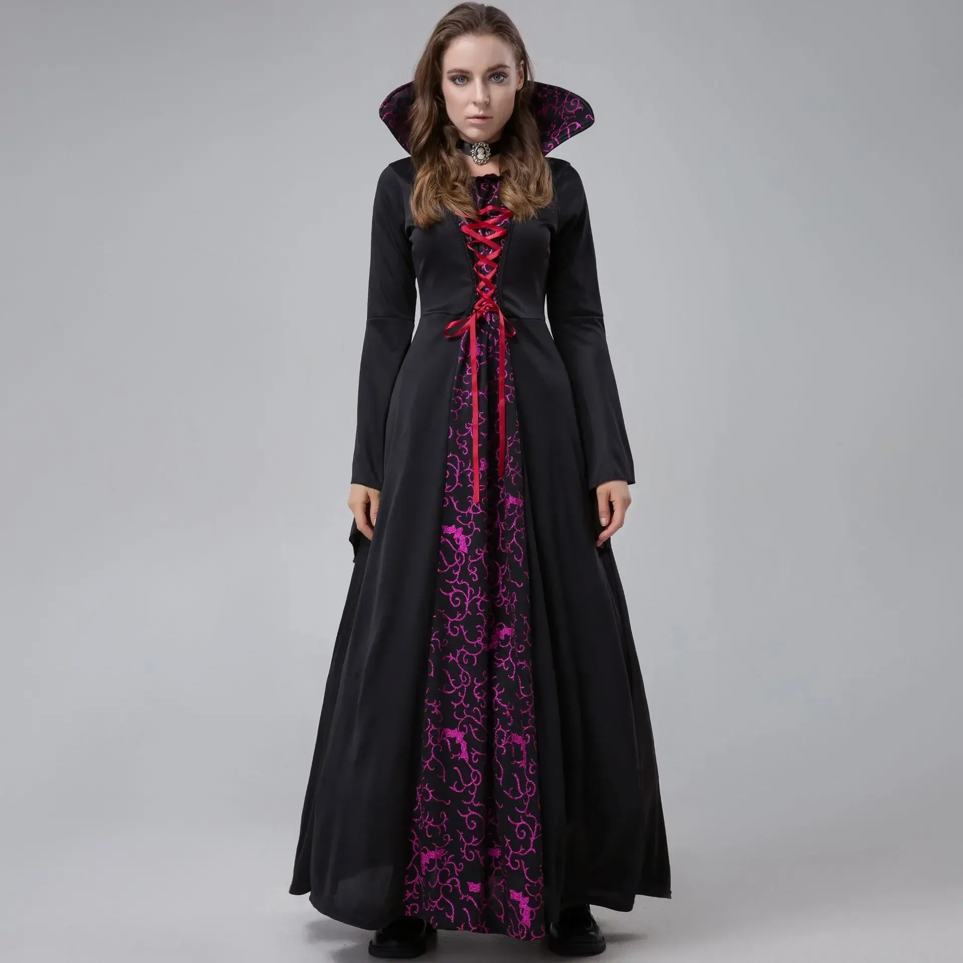 

Halloween Cosplay Vampire Masquerade Palace Dress Performance Costumes