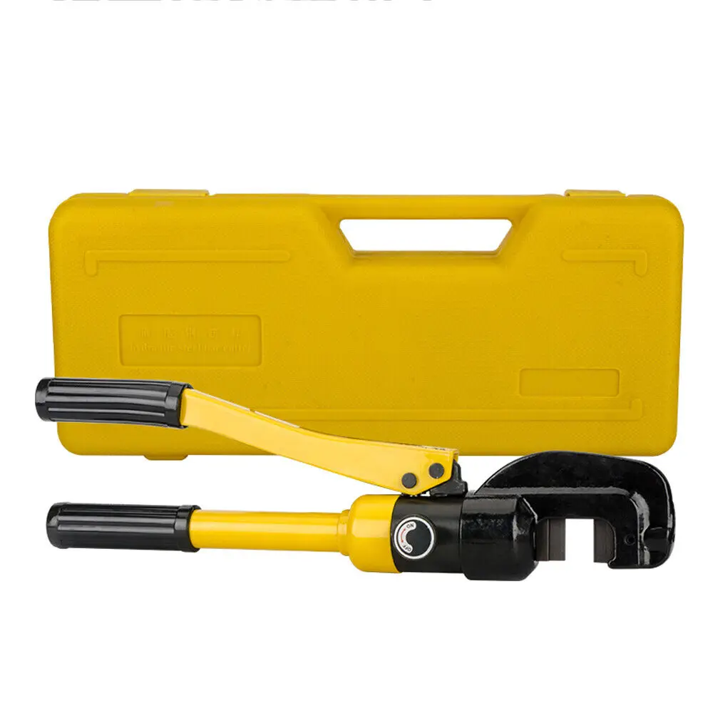 8 Ton Professional Hydraulic Rebar Cutter Hydraulic Rebar Scissors with Box Steel Bolt Chain Cutting Tool 4mm to 16mm