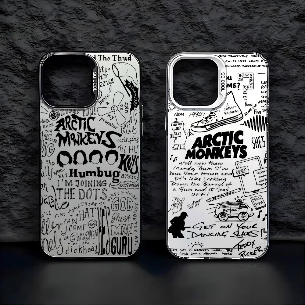 Arctic Monkeys Phone Case For iPhone 16 15 14 13 12 11 Pro Max X XR XSMAX 8 7 Plus Candy Matte Shockproof Back Cover