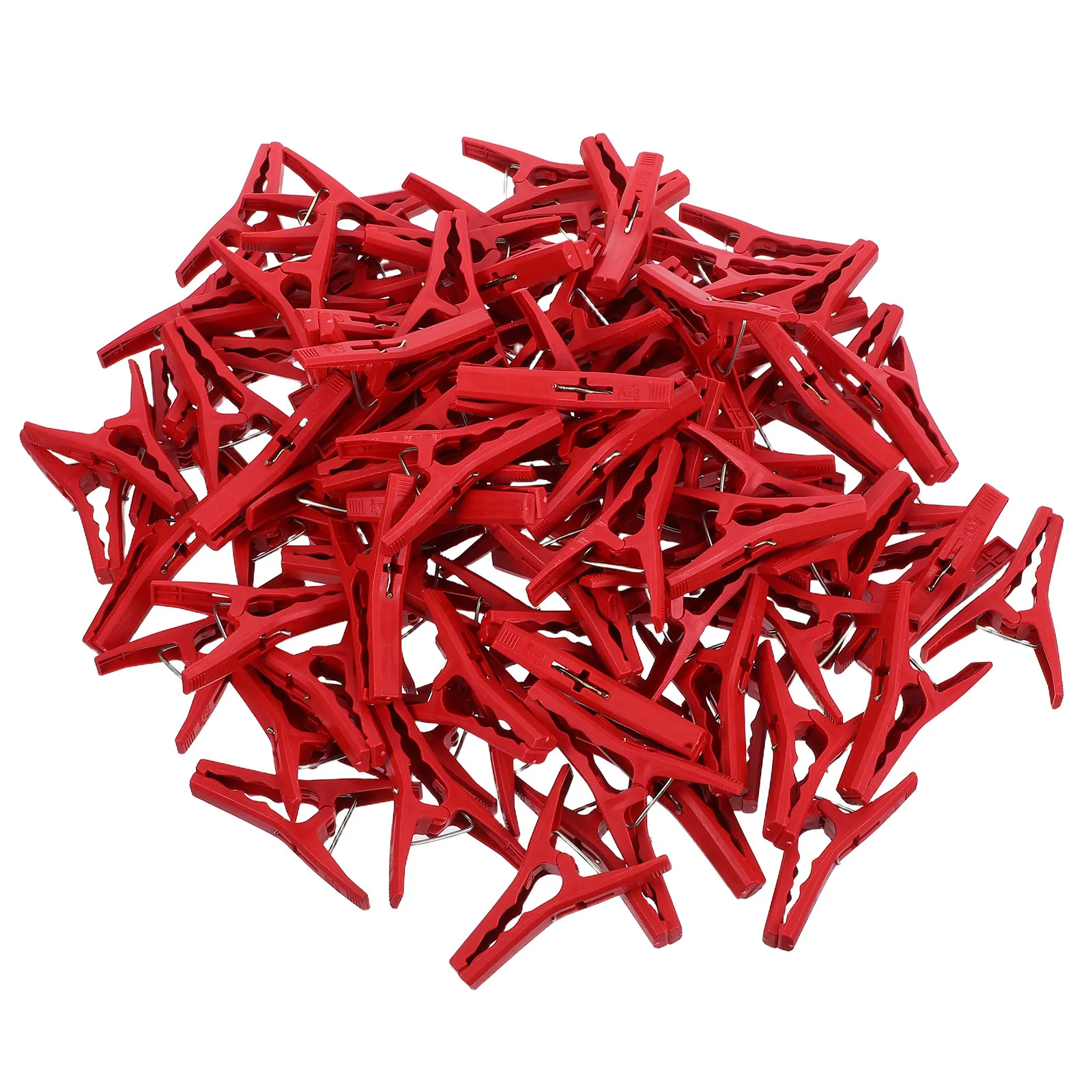 100Pcs Garden Plant Support Clips Reusable Plastic Vine Clamps for Tomato Grape Climbing Plants Vegetable Fruit Stem Fixing