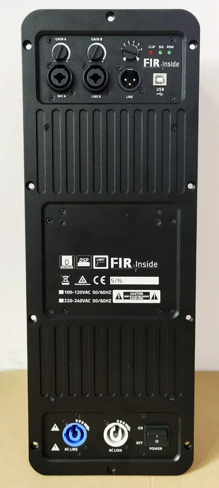 300W + 800W Bi-AMP amplifier for active line array speaker 1200W 2-way double 10 inch speaker or 2x 12inch audio array system