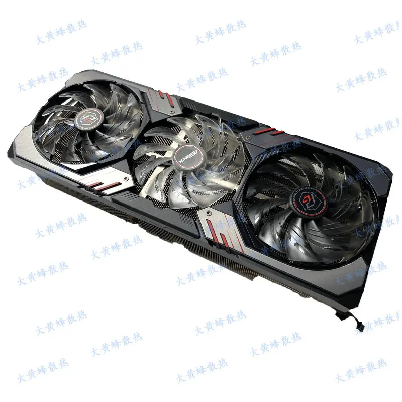 Imagem -03 - Cooler para Placa de Vídeo Gráfica para Jogos Asrock Rx6800xt Rx6900xt Phantom o