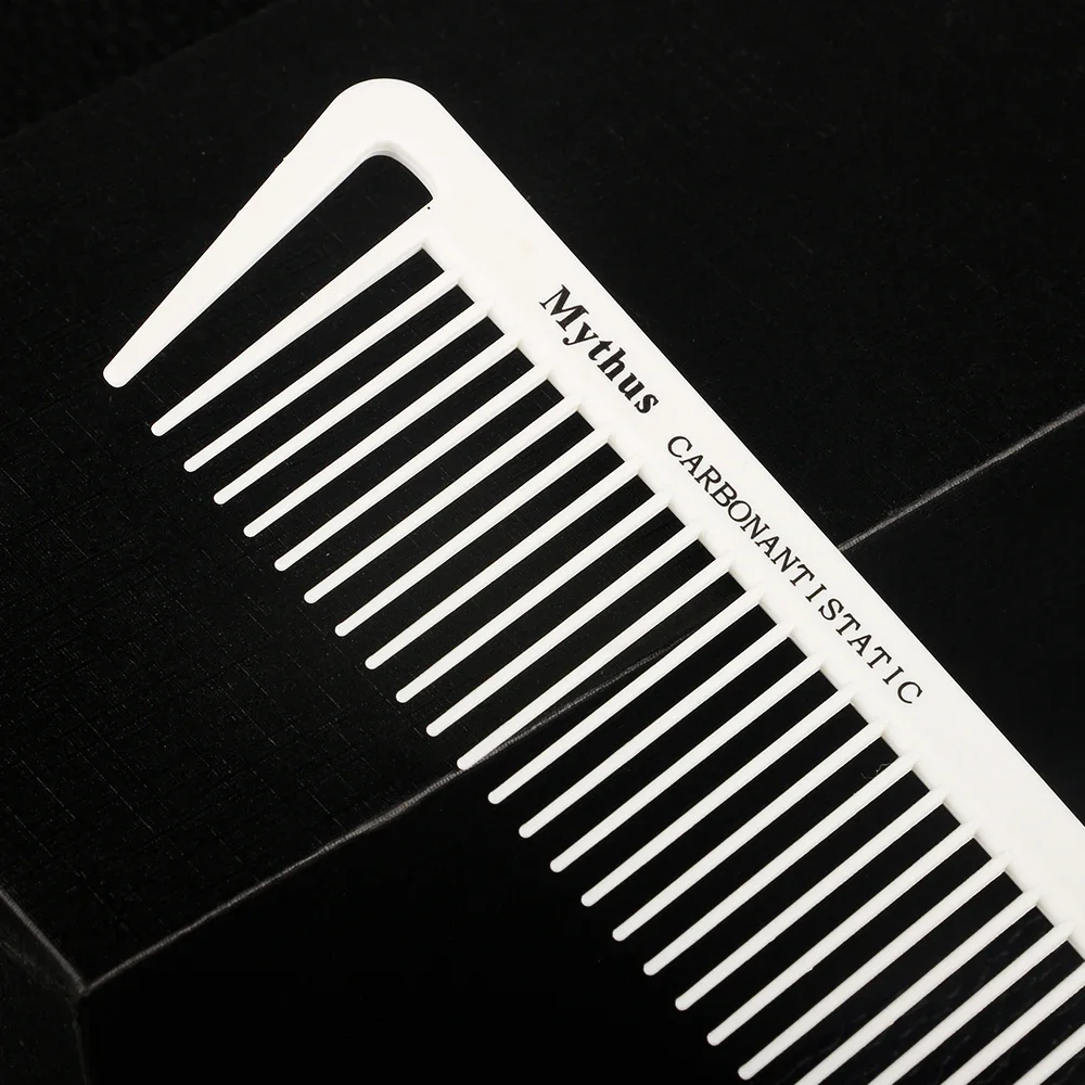 Mythus Barber Comb Haircut Professional Hairdressing Styling Comb Set Salon Hair Care Styling Tool Carbon Fiber Comb Set