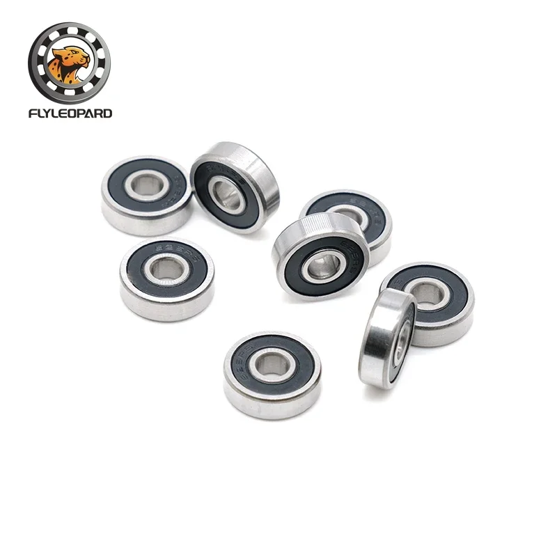 10PCS 626RS Bearings 6x19x6 mm ABEC-7 Ball Bearing Parts For Hobby RC Car Truck Black Sealed 626-2RS 626 RS