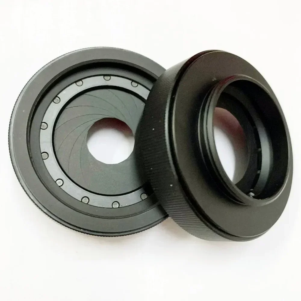 Imagem -05 - Câmera Microscópio de Diafragma de Íris Visão Noturna Módulo de Retrofit Pvs Faça Você Mesmo Anel Adaptador M30 a M37 1.526 mm