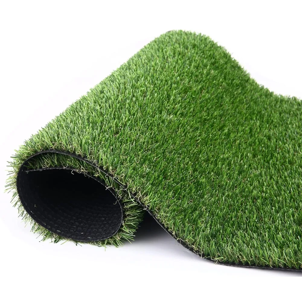 

Artificial Grass Turf, 10ft x 24ft (240 ft²) 20mm Pile Height Indoor Outdoor Synthetic Realistic Faux Fake Astroturf Rug Carpet