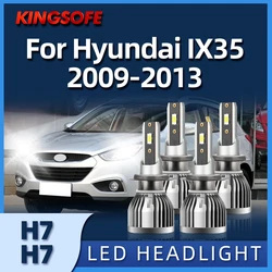 Roadsun LED Headlight Bulbs 26000LM H7 Car Headlamp 6000K 12V For Hyundai IX35 2009 2010 2011 2012 2013