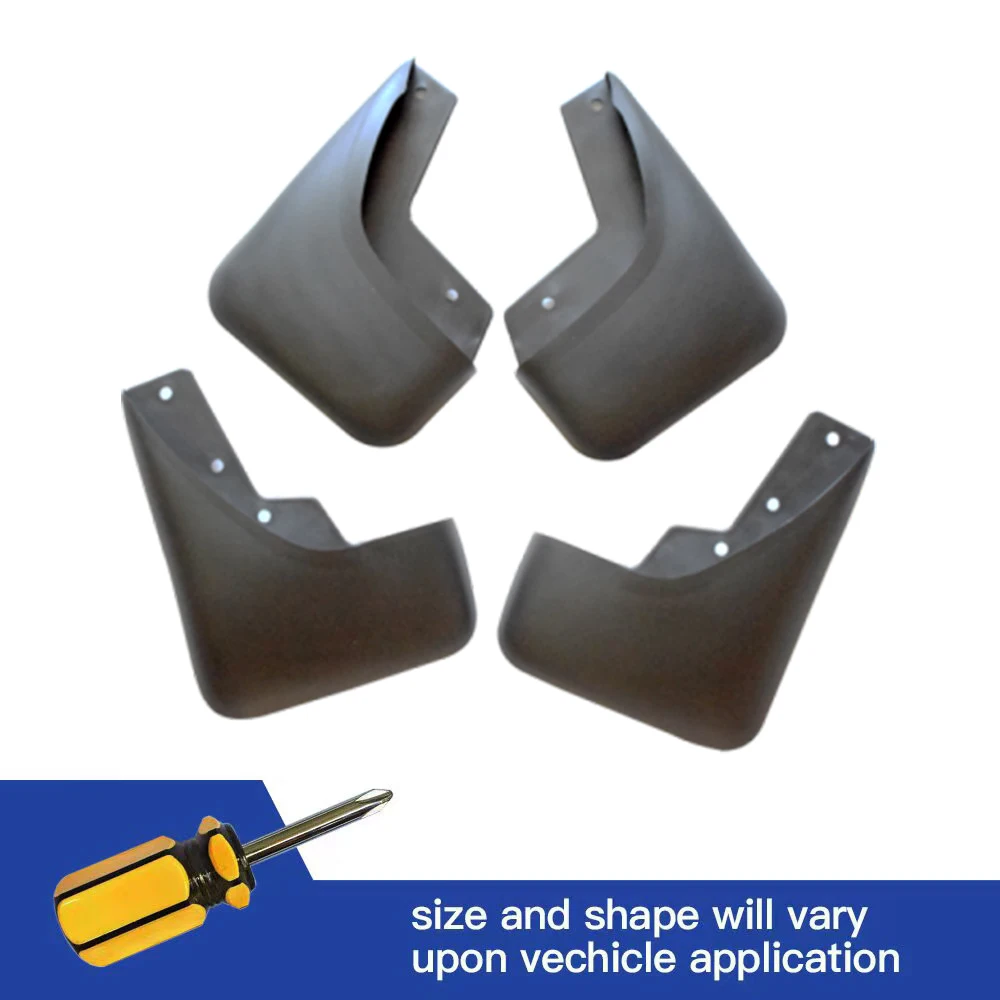 

Set of Front and Rear Mud Flaps Mudguards Fender For Ford Fiesta 2005 2006 2007 2008