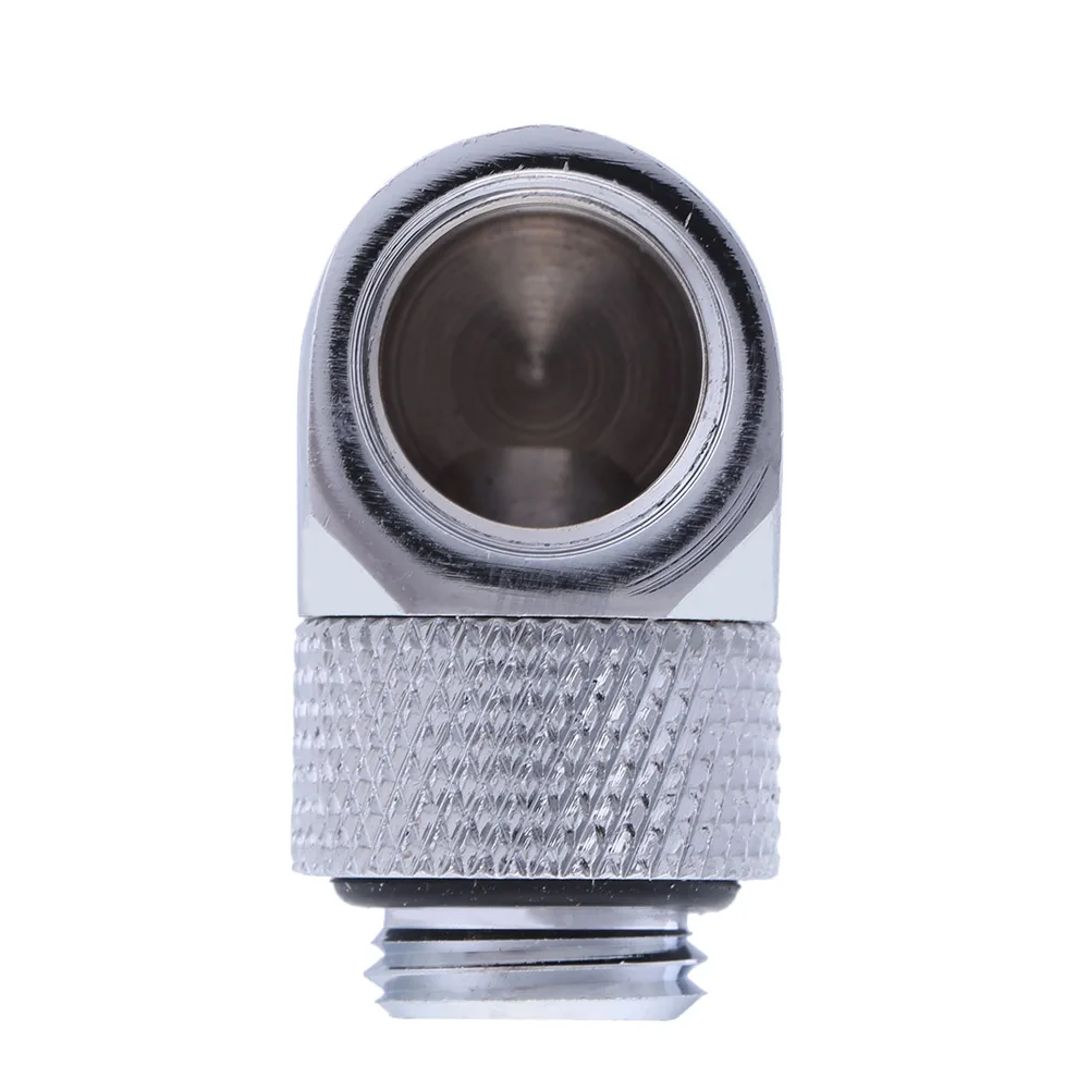 1-3PCS PC Water Cooling Connector G1/4 Inner Outer Dual Thread 90 Degree Rotary Adapter For Computer Cooling Tools Supplies