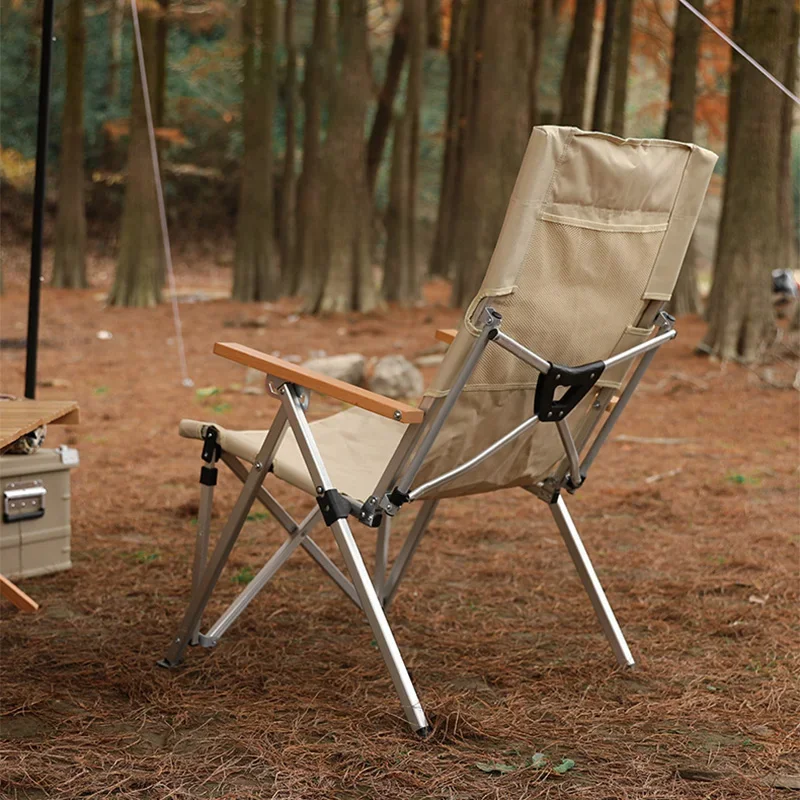 

Folding chair Camping Portable Ultralight Camping Fishing Picnic Aluminum Nap Beach zero gravity Light luxury