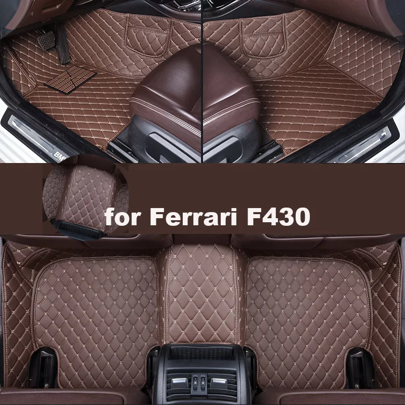 

Автомобильные коврики Autohome для Ferrari F430 2005-2014 года, Модернизированная версия, аксессуары для ног, автомобильные коврики на заказ