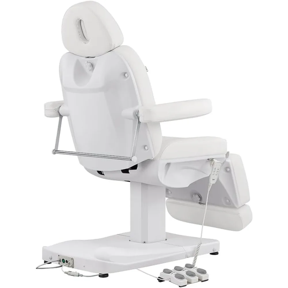 Silla médica estética eléctrica completa, cama de belleza Facial, podología, médicos, silla de oficina con 3 motores de tinta