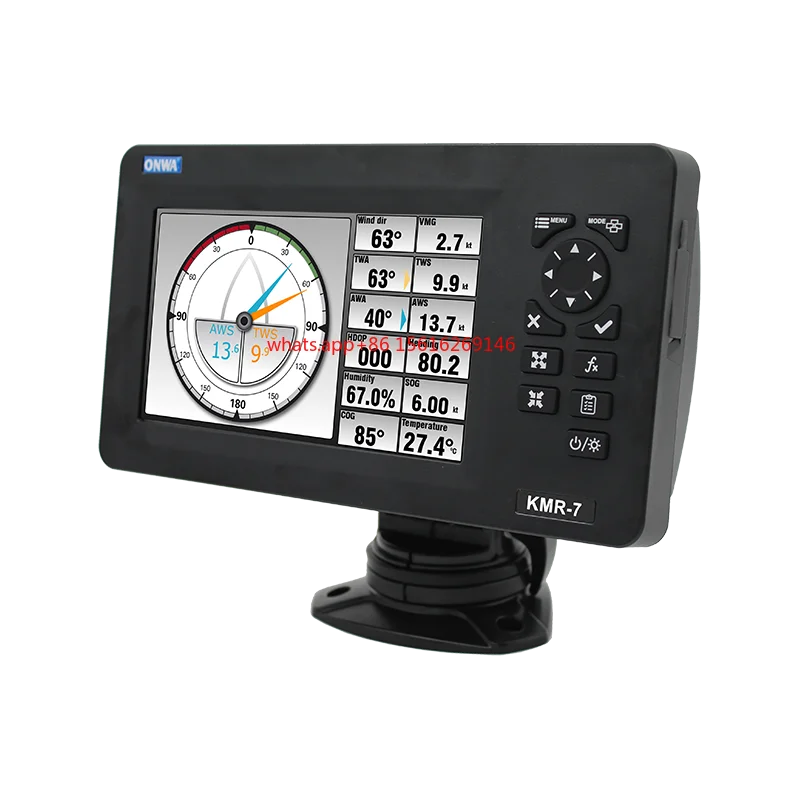 

KMR-7 7-Inch Multi-Function Display for Marine with NMEA0183 Multiplexer and NMEA2000