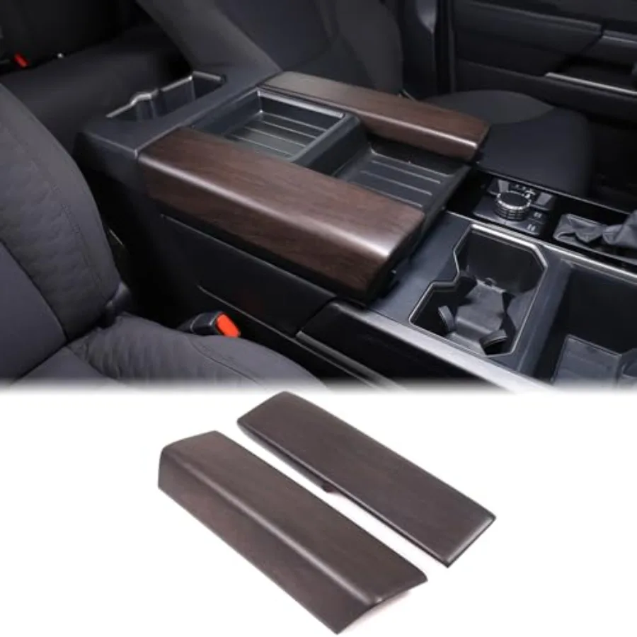 

Car Center Console Armrest Protector Cover Compatible with Toyota Tundra 2022+ and Sequoia 2023+ Central Armrest Seat Storage B
