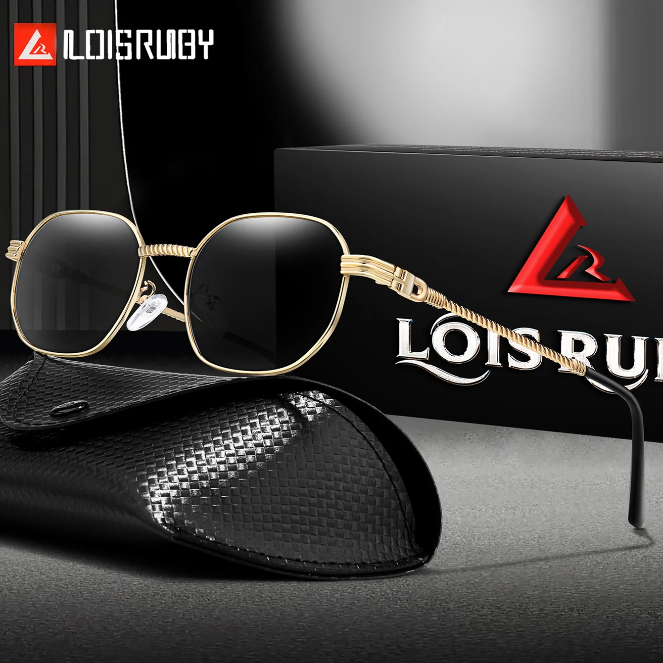 Metall Retro Angeln Sonnenbrille Frauen Männer Schwarz Unisex Runde Sonnenbrille Trendy Klassischen Stil Punk Schutz Brillen UV400