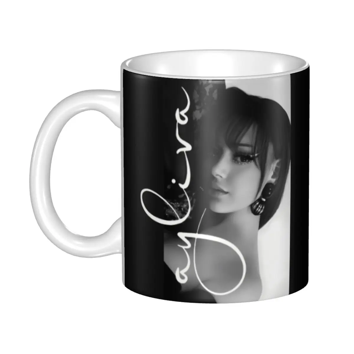 Custom Customized Music Singer Ayliva Mug DIY Ceramic Milk Tea Coffee Cup