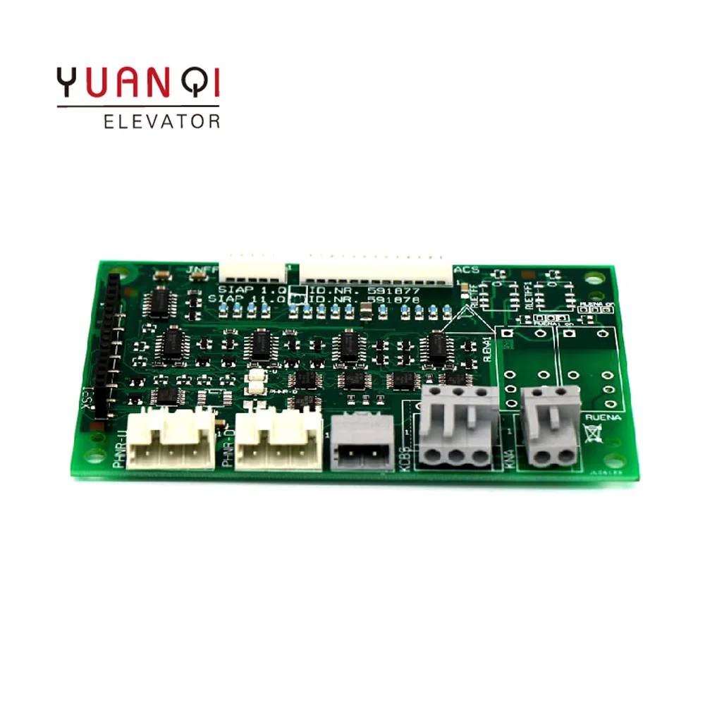 Yuanqi Lift Spare Parts Elevator 3300AP 3600 Car Roof Communication Brake PCB Board 591878