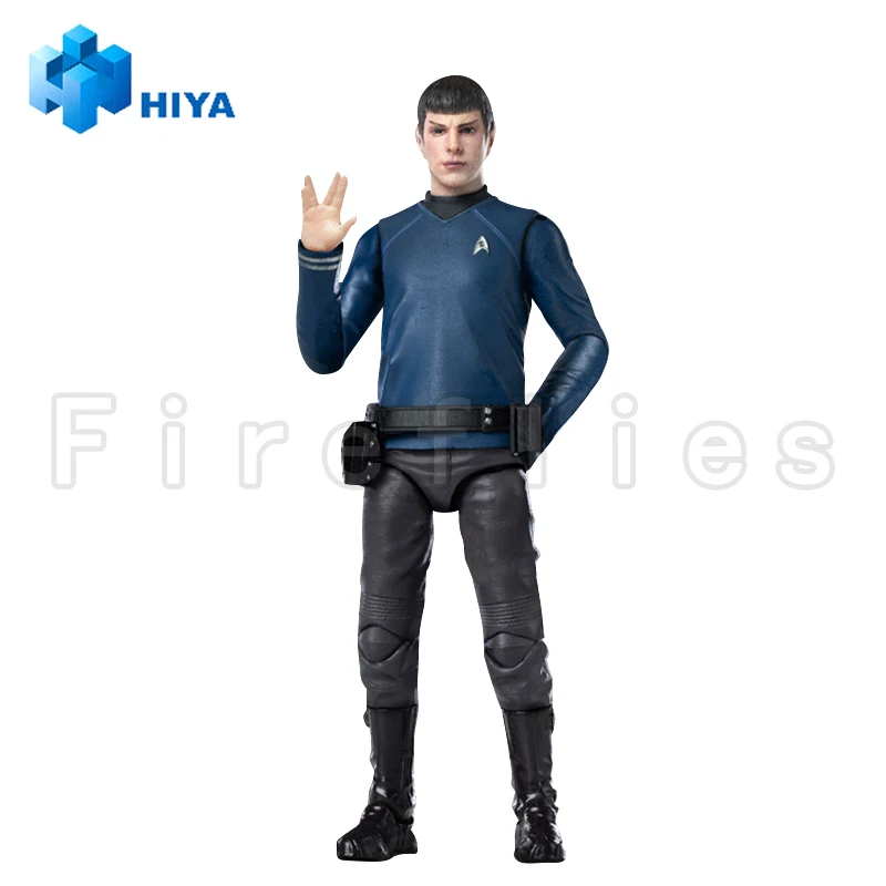 

[Pre-Order]1/18 HIYA 3.75inch Action Figure Exquisite Mini Series STAR TREK 2009 Spock Anime Model Toy Free Shipping