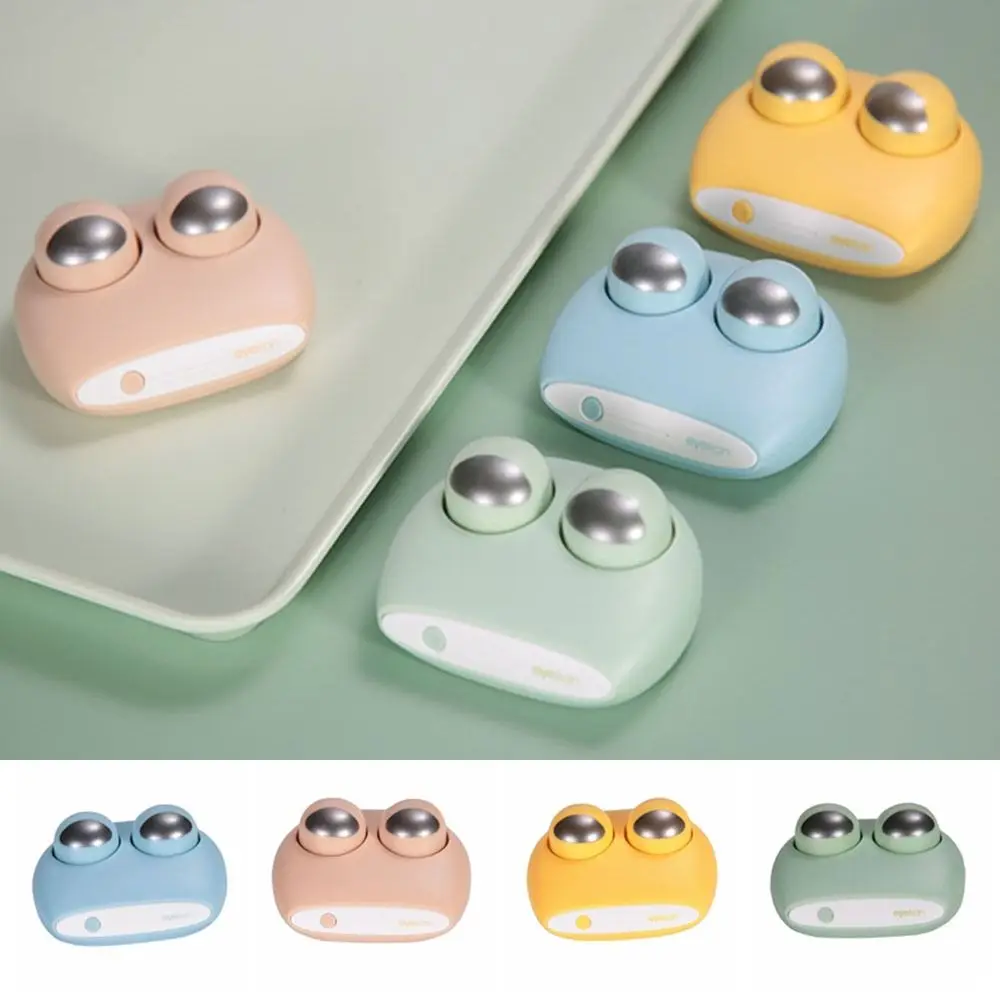 Creative Electric Contact Lens Washer Simple Cartoon Frog Cute Lens Cleaner Case Quick Soaking Eye Shaped Vibration Wash Cleaner