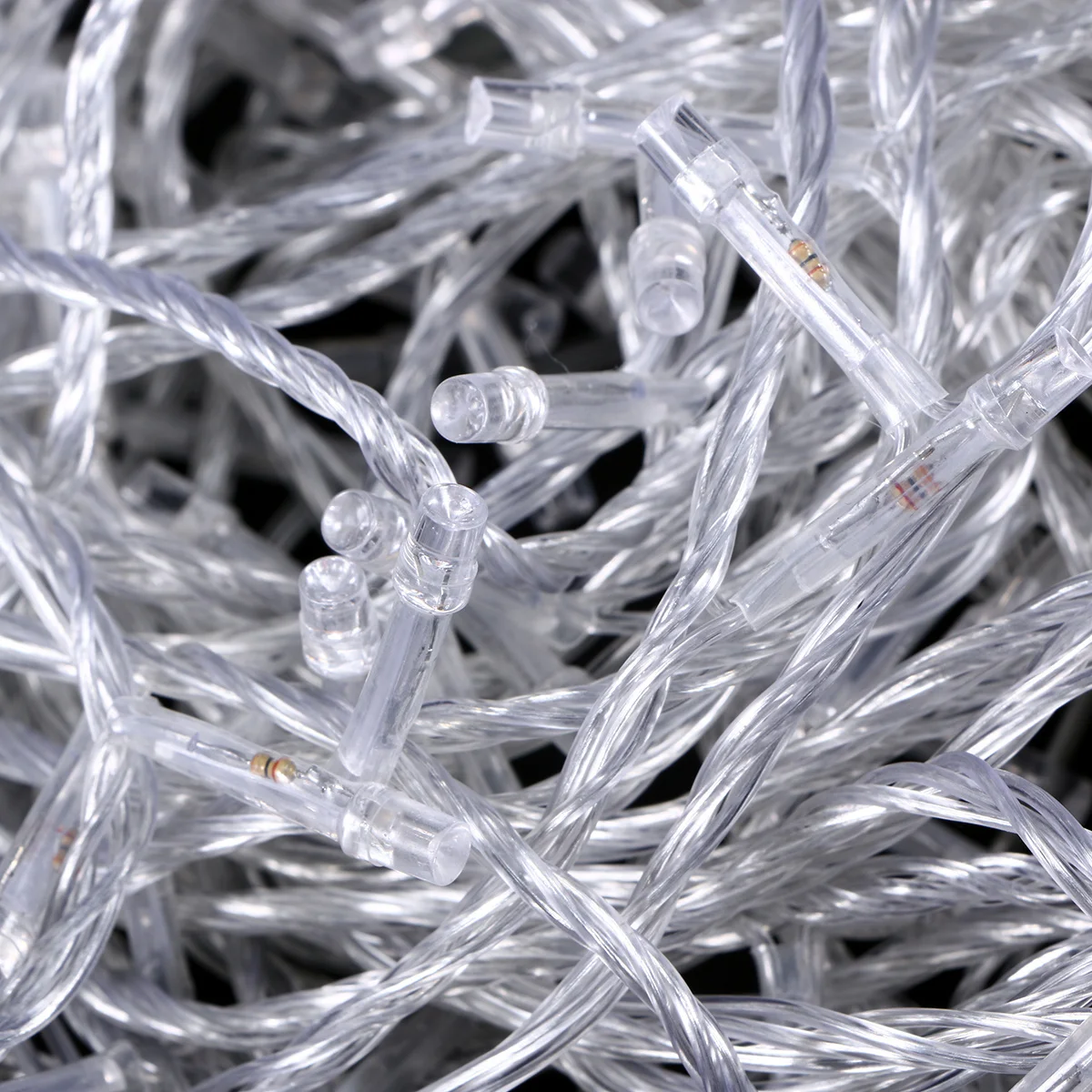 100 Led 10 متر عيد الميلاد الجنية أضواء 8 طرق الأزرق توهج داخلي ديكور خارجي لحفل زفاف عطلة حديقة فناء حبل أضواء